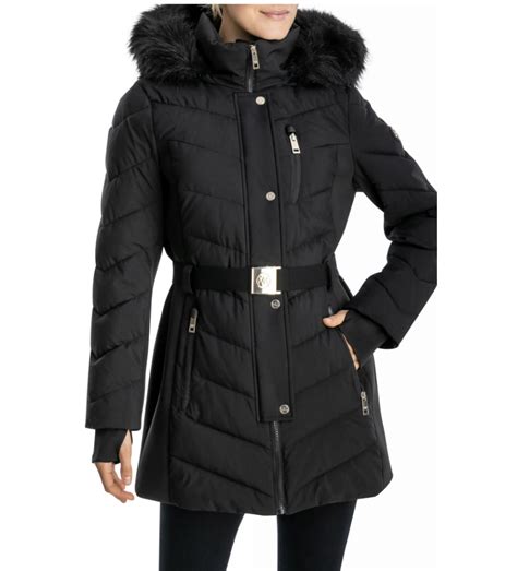 michael kors grey winter coat|Michael Kors winter coats clearance.